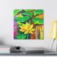 Lotus in Bloom Splendor - Canvas