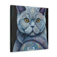 "The Noble British Shorthair" - Canvas