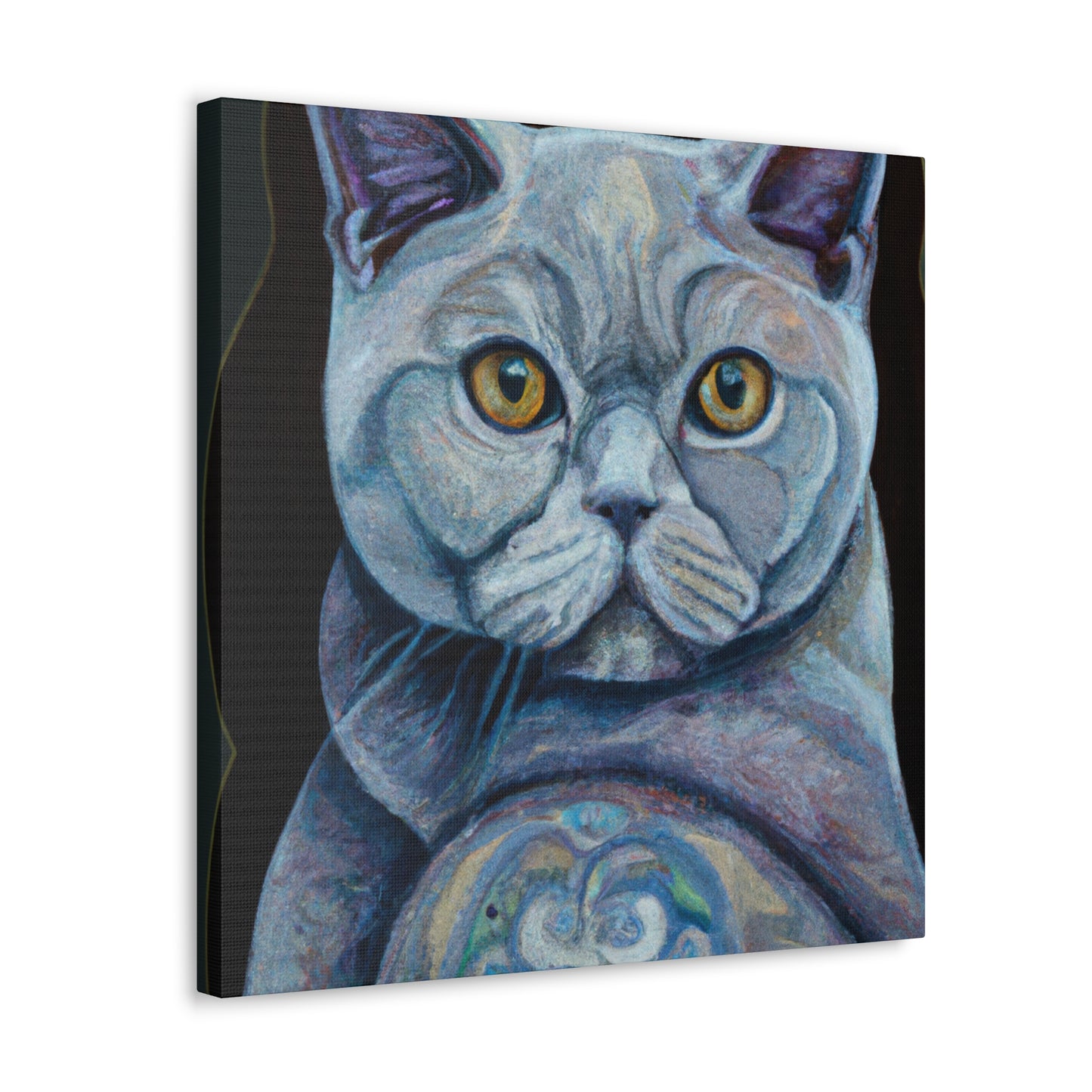 "The Noble British Shorthair" - Canvas