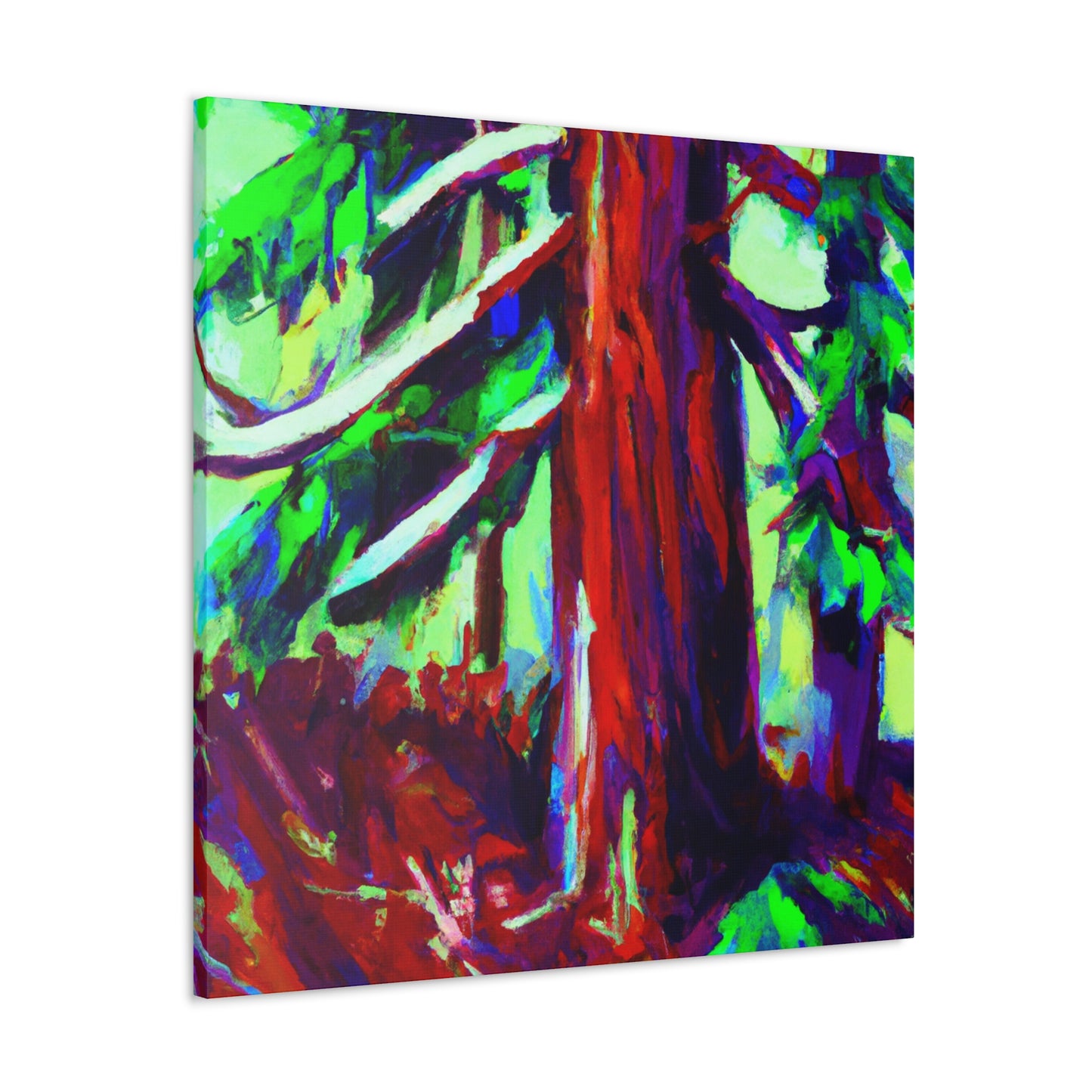 "Redwood in Abstraction" - Canvas