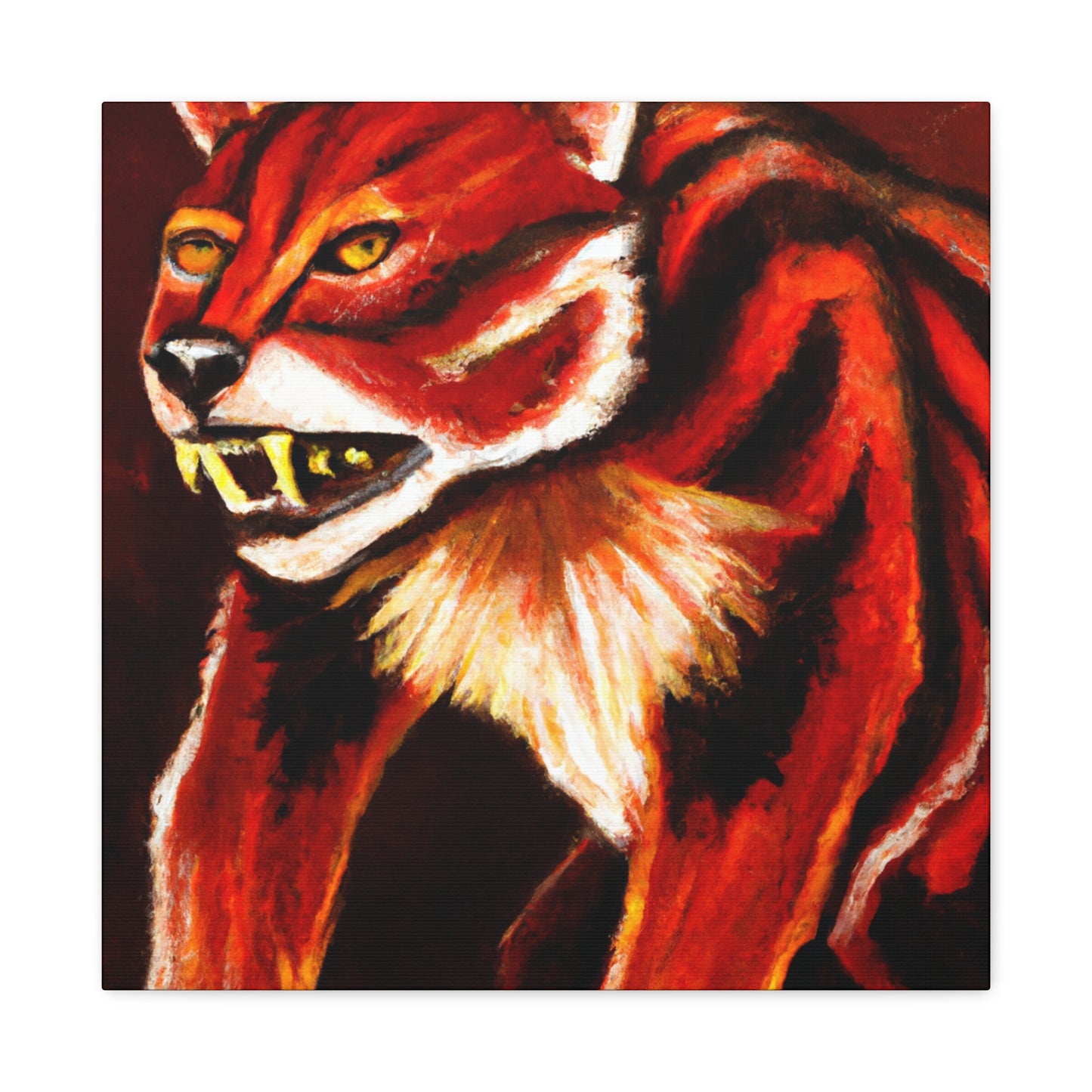 Tasmanian Tiger Regal - Canvas