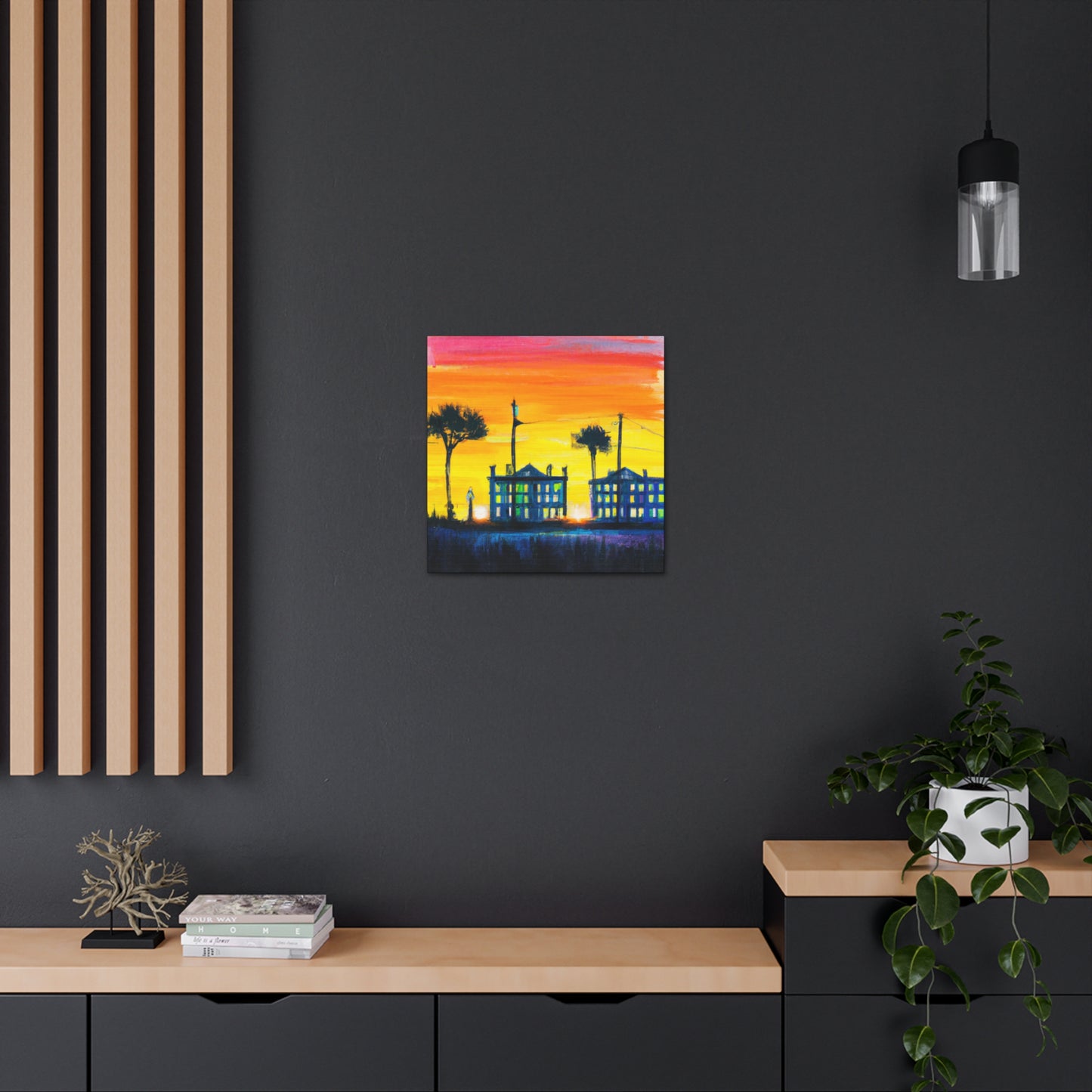 "A Poetic Sunrise-scape" - Canvas