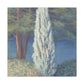 Cypress Among the Clouds - Canvas