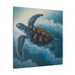 "Sea Turtle Affirmation" - Canvas