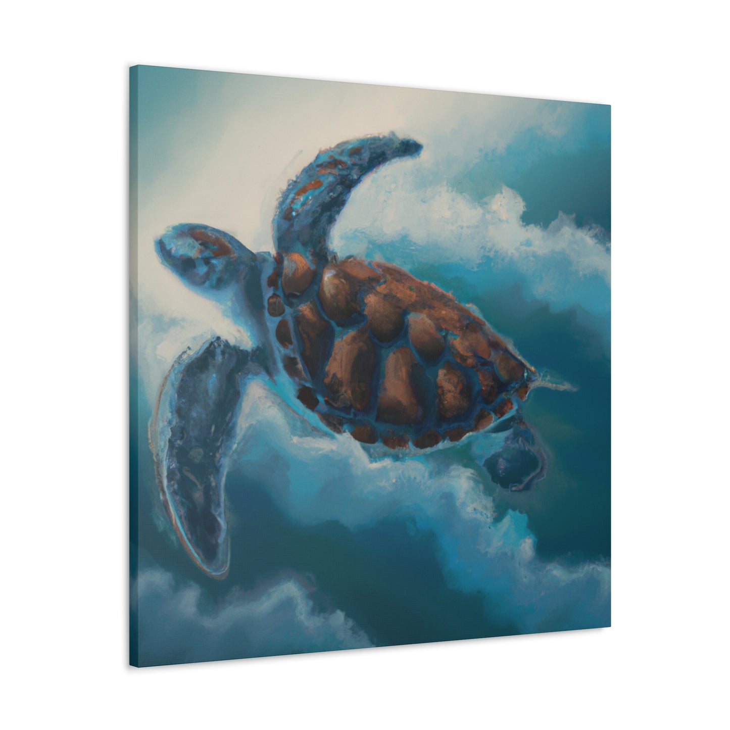 "Sea Turtle Affirmation" - Canvas