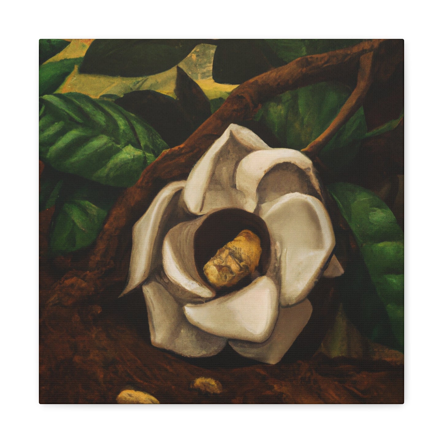 "Gardenia in Surrealism" - Canvas