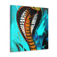 "Cobra King Adorned" - Canvas