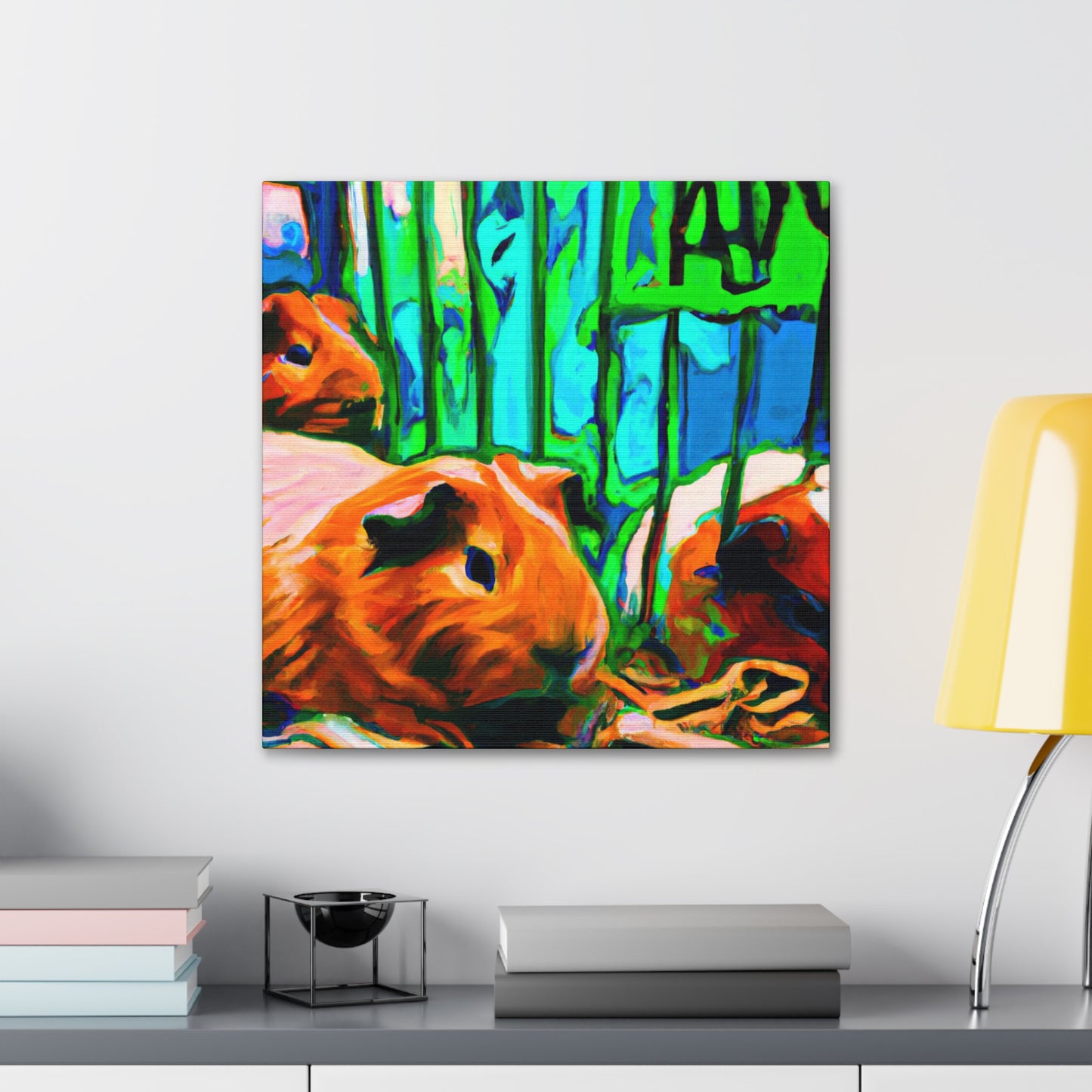 Guinea Pig Wonderland - Canvas