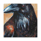 American Crow Realism. - Canvas