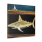 Shark Among Dreams - Canvas