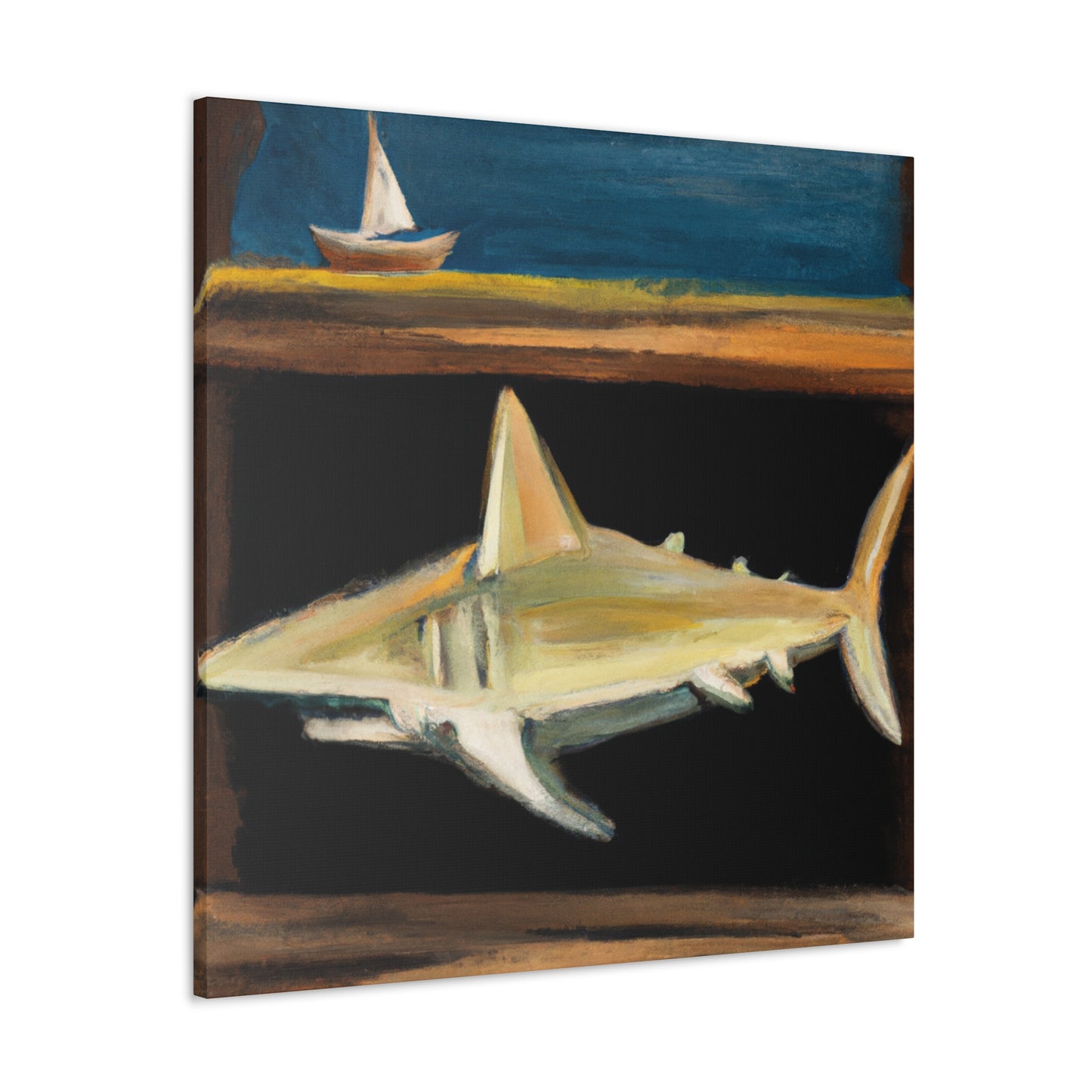 Shark Among Dreams - Canvas