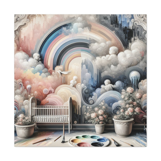 Whimsical Skies Serenade - Canvas