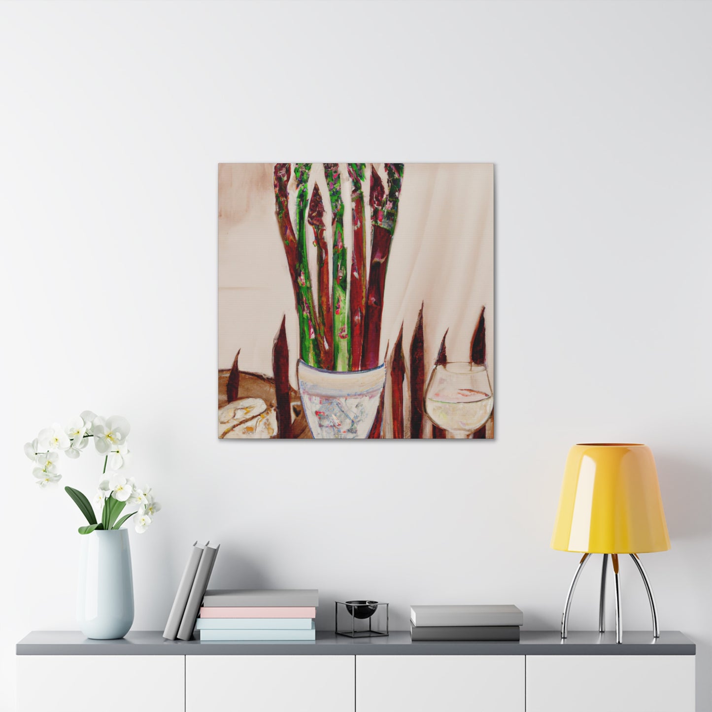 Asparagus in Splendor - Canvas