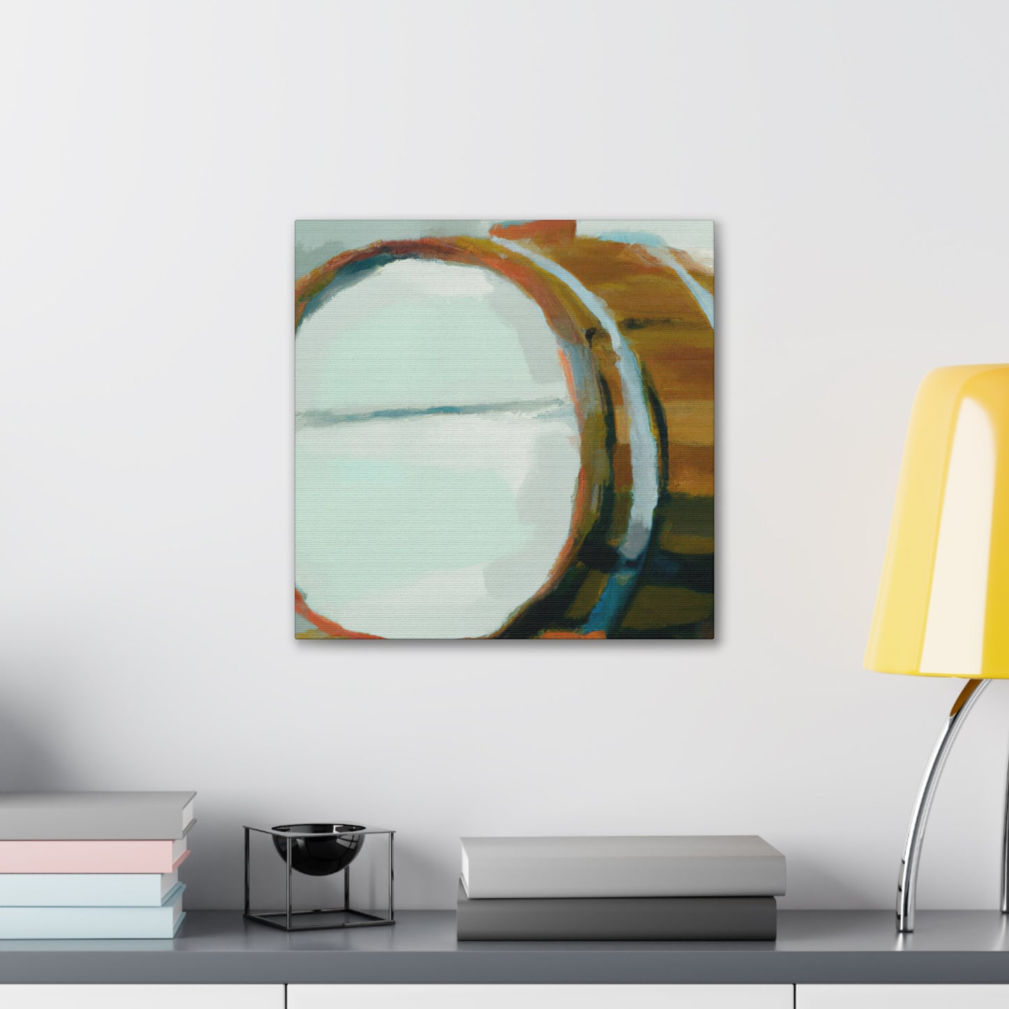 Whiskey Barrel Palette - Canvas