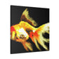 "Golden Fishes Abound" - Canvas