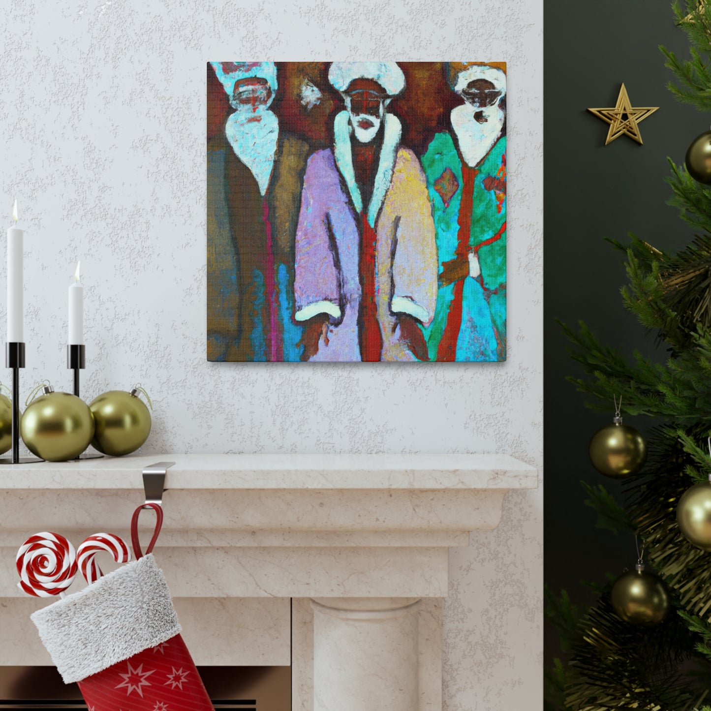 Three Wise Wisemen - Canvas