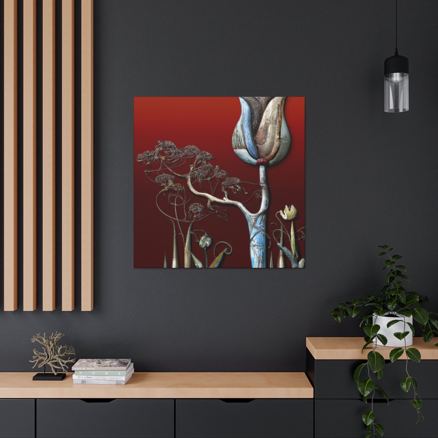 Tulip's Surrealistic Dream - Canvas