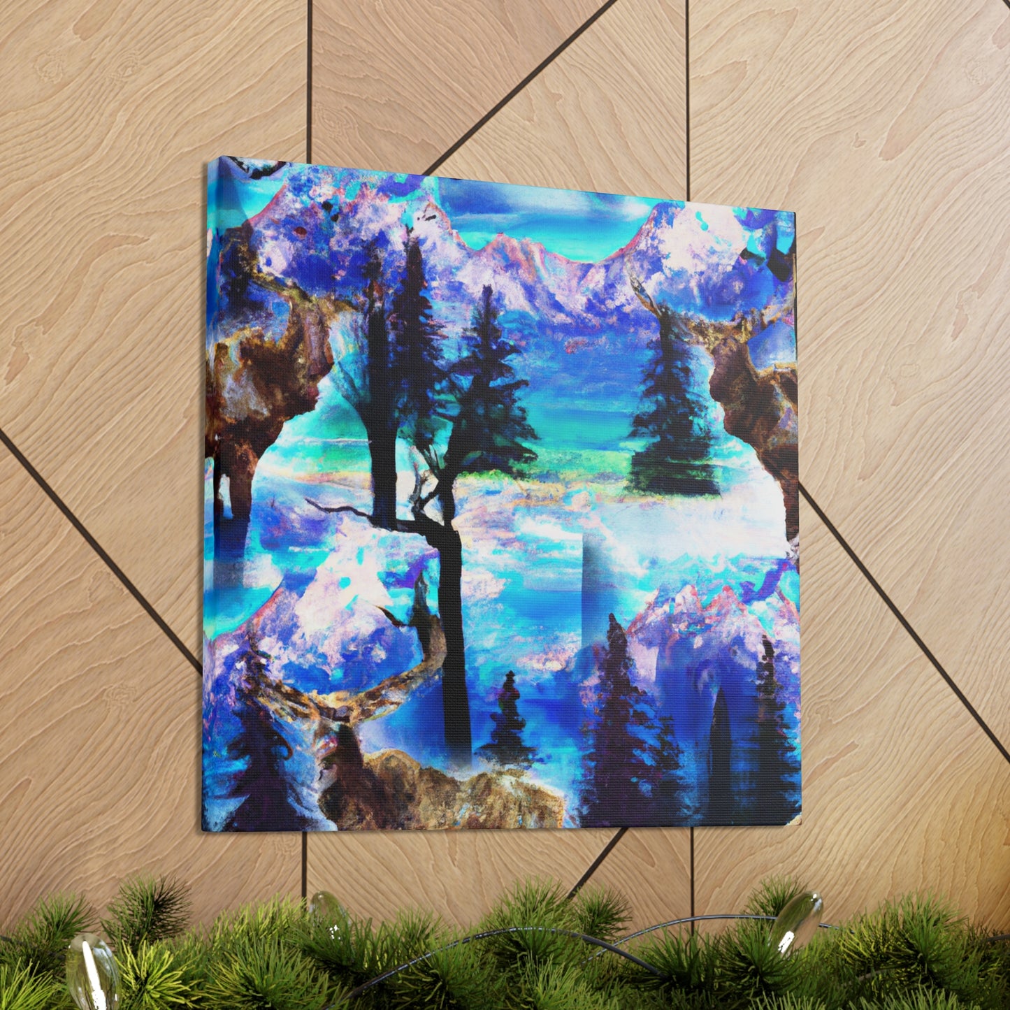 Elk of the Cosmos - Canvas