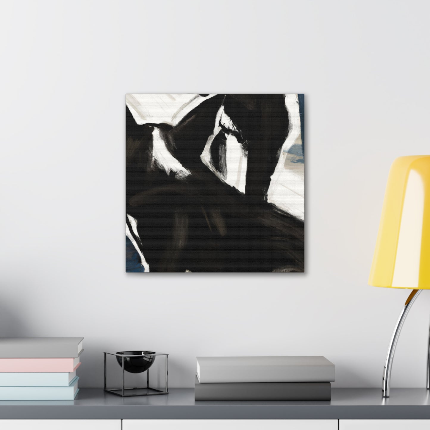 "Boston Terrier Expressionism" - Canvas