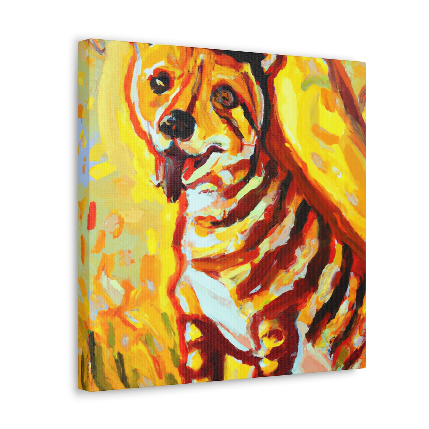 "Tasmanian Tiger Impression" - Canvas