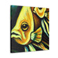 Angelfish in Limbo - Canvas