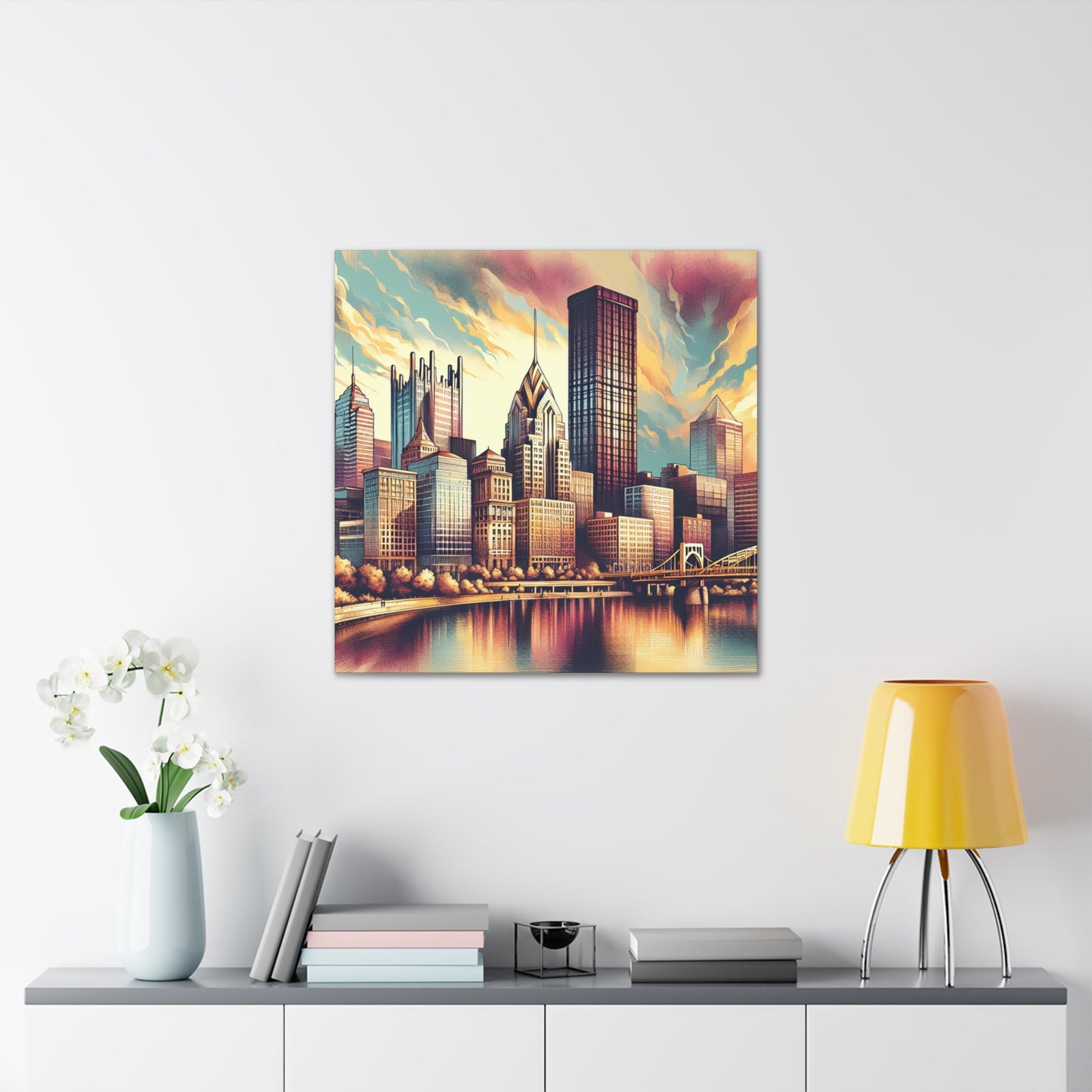 "Steel City Splendor" - Canvas