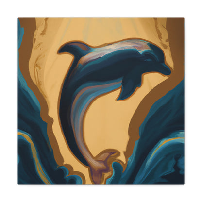 Dolphin's Grand Splendor - Canvas