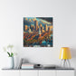 "Harbored Splendors of Boston" - Canvas