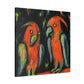 Pionus in Expressionism - Canvas