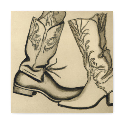 Boots in the Rococo - Canvas