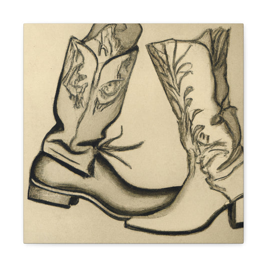 Boots in the Rococo - Canvas