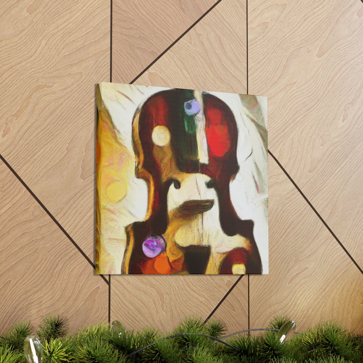 Mandolin in Abstractions - Canvas