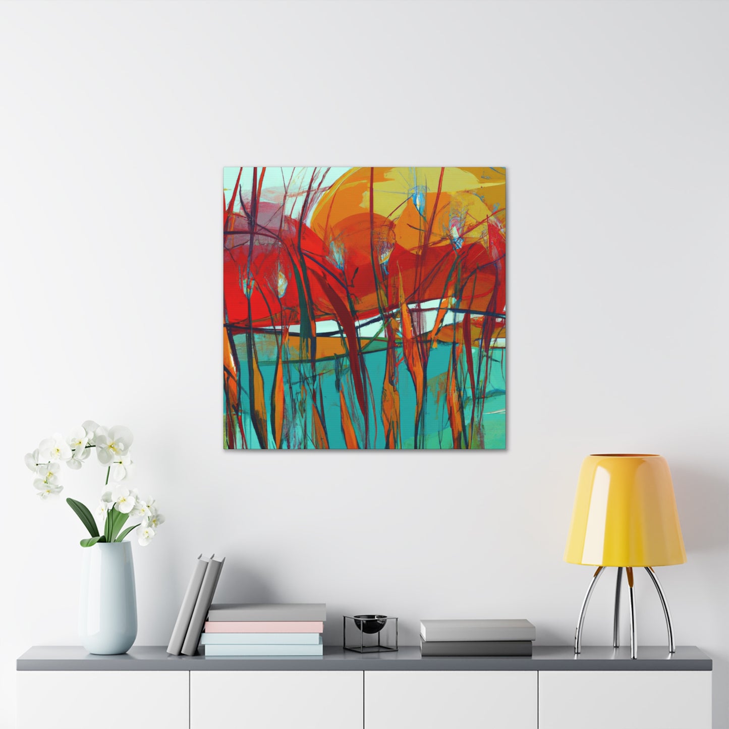 "Autumn's Falling Splendor" - Canvas