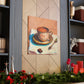 Coffee Cup Luxury Scene - Canvas