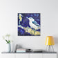 "Bird of Splendour Nuthatch" - Canvas