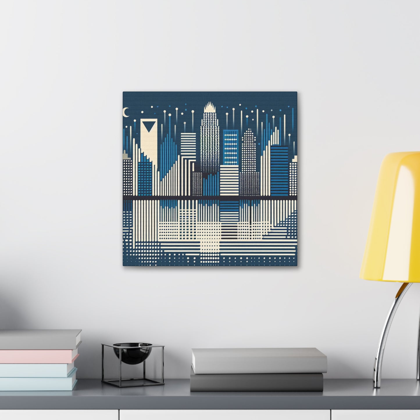 Urban Simplicity Unveiled - Canvas