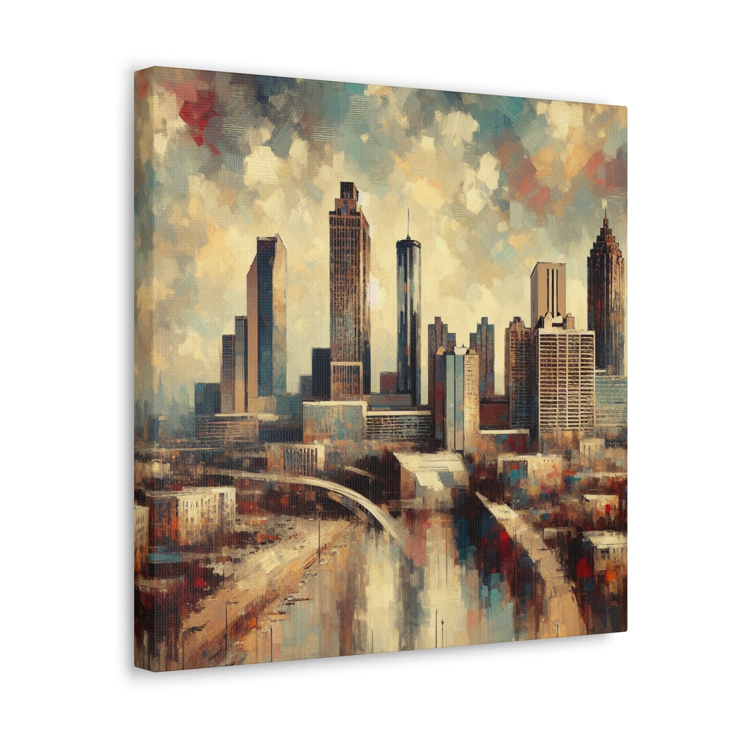 "Urban Symphony Unleashed" - Canvas