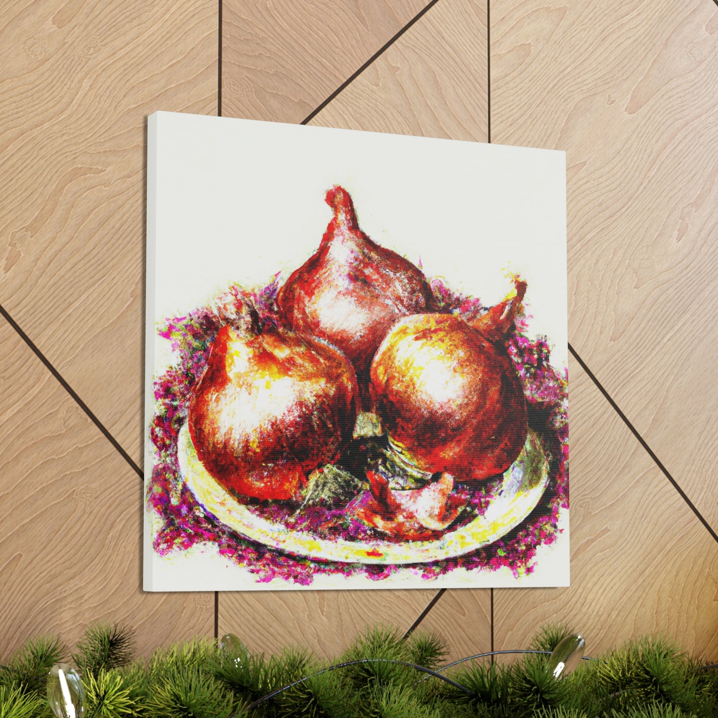 Onion in Rococo Style - Canvas