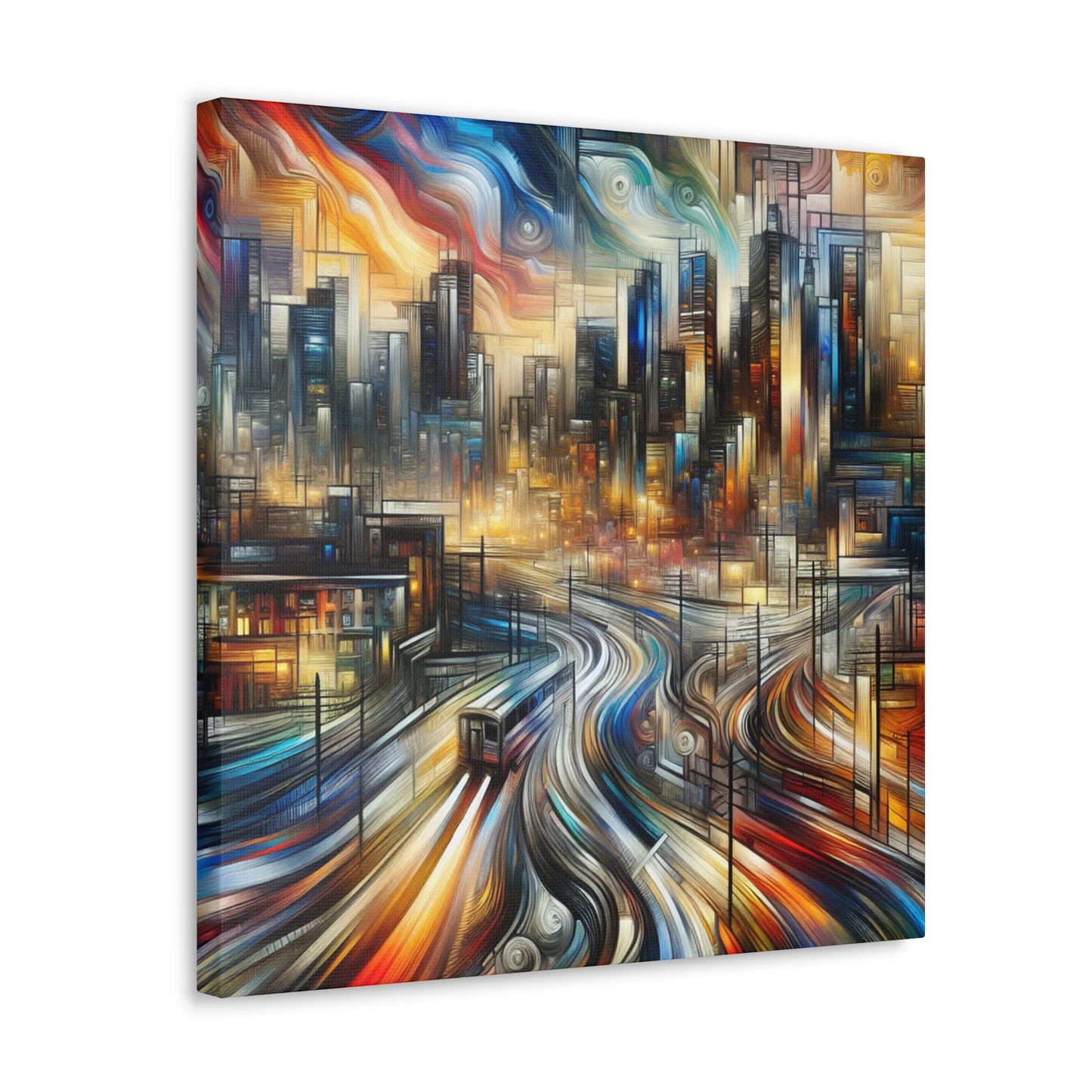 "Tropical Dreamscape Awakening" - Canvas