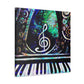 "Pianos Play Music" - Canvas