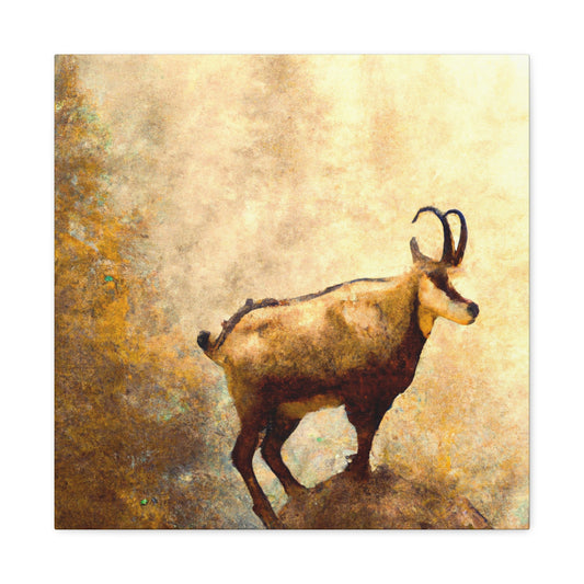 Chamois Mountain Majesty - Canvas