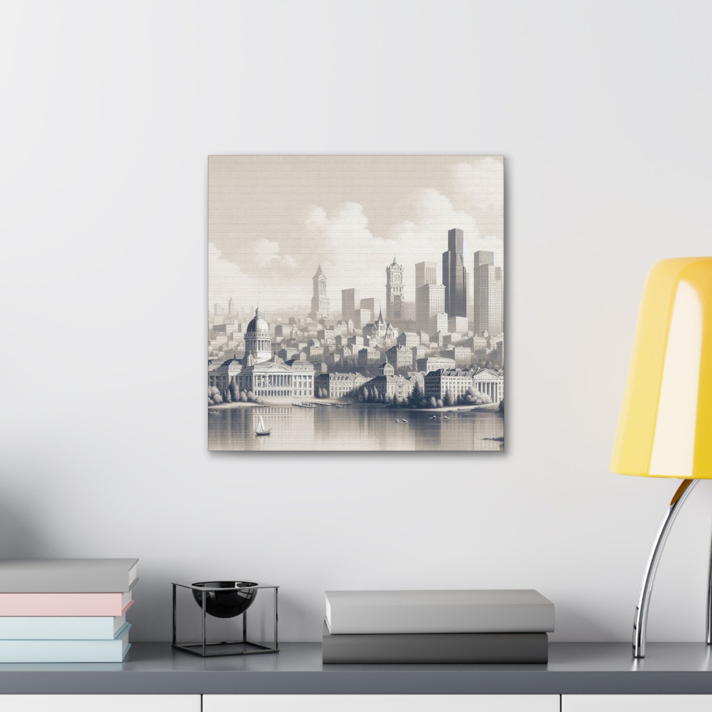 "Enchanting Emerald City Euphoria" - Canvas