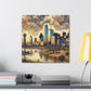 "Enchanting Dallas Serenade" - Canvas