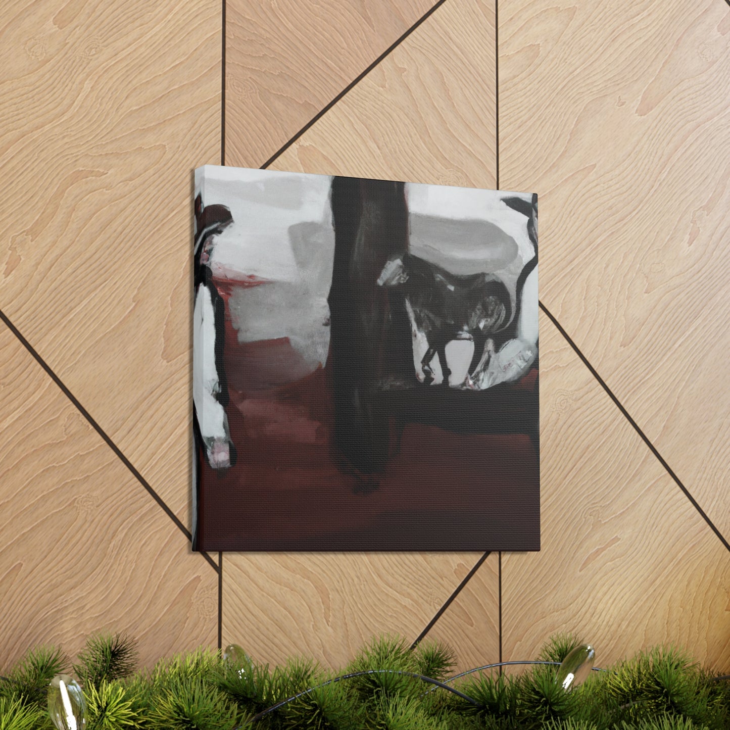 "The Hitching Post Halt" - Canvas