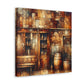 Whispering Jazz Tapestries - Canvas