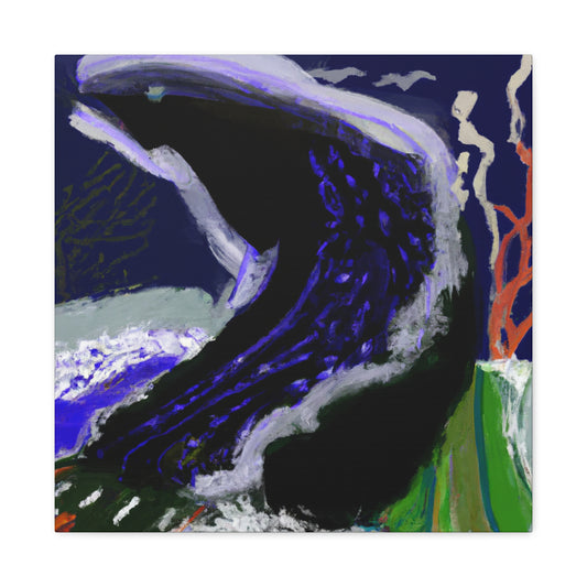 Eel in Expressionism - Canvas