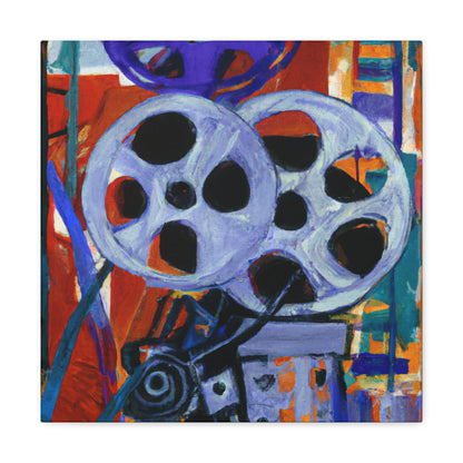 "Film Reel Fantasia" - Canvas