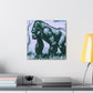 Gorilla in Expressionism - Canvas