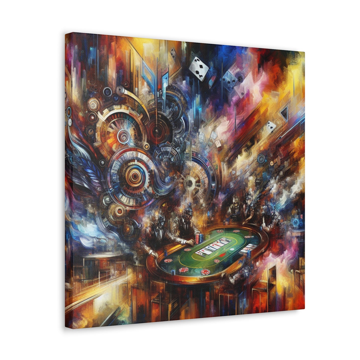 "Cogs and Cards: A Steampunk Game" - Canvas