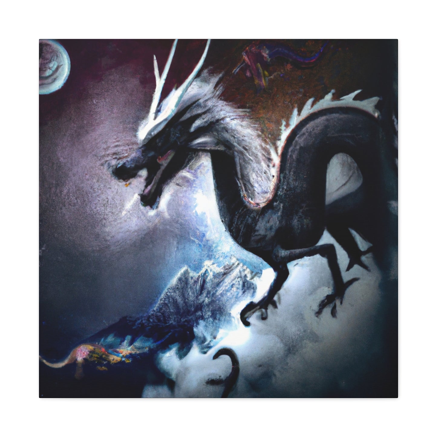 Dragon in Dreamscape - Canvas